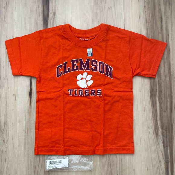 Clemson University Tigers Tee Shirt NWT Kids 3T - Picture 1 of 2